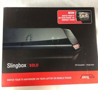 Slingbox Sling Media Solo Digital HD iPhone Android Compatable TV 