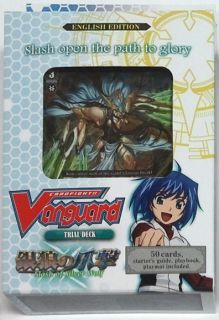 Cardfight Vanguard Slash of the Silver Wolf ENGLISH Trial Starter Deck