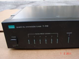 Sansui T 910 Quartz PLL Synthesizer Tuner