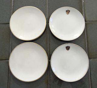 Western Airlines Small Plates Gold Rim 2 Mayer by Interpace USA 2 
