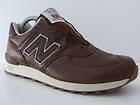   Mens Leather Trainers 576 Premium TCL Brown Sneakers Made In England