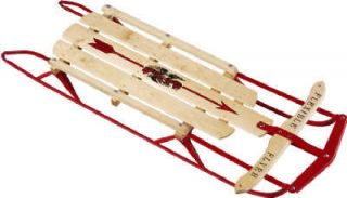PARICON FLEXIBLE FLYER 1048 48 WOOD W METAL RUNNER CLASSIC SNOW SLED