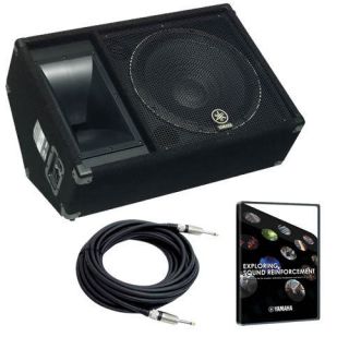 Yamaha SM15V 15 Club Series PA Monitor Speaker PERFORMER PAK