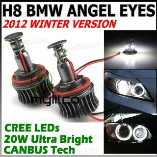 H8 20W CREE BMW LED ANGEL EYES MARKER E82,E87,E88,E90 (LCI),E92,E93 