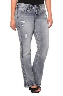   Torrid Silver Brand Jeans Twisted Bootcut 31 Inseam 16 18 20 22