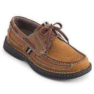   Ref Mens BROWN LACE UP Boat Shoes RUST MSRP $64 SIZE 13M NEW BOX