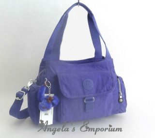KIPLING FAIRFAX Shoulder Cross body Bag Bright Blue (Purple)