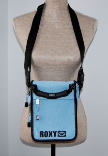   Blue/Black Crossbody Shoulder Bag Junior Casual Logo Purse Cross Body