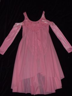 CURTAIN CALL Pink Crush Velvet Dress S Halloween Costume Fairy 