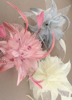 Stunning Flower and Spotted Net Wrist Corsage Bracelet Prom Wedding 
