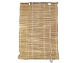 30 x 72 Bamboo Wide Flat Stick Slat Window Roll Up Blind 