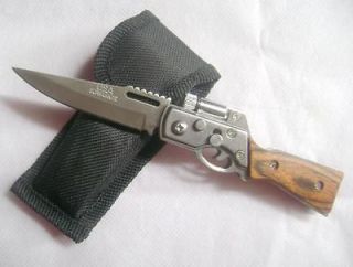 New Folding Add lighting Pocket Practical Outdoor Knife d2