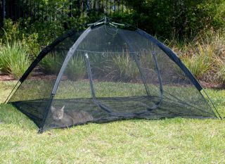 Happy Habitat Pop Up Mesh Tent Outdoor Cat Pet Small Animal Enclosure 