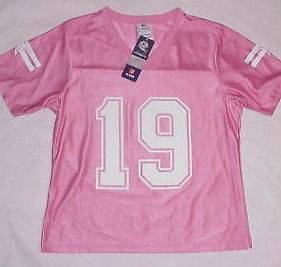   Austin 19 Made By The DALLAS COWBOYS Pink Jersey Womens Sz S   2XL