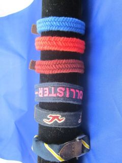 Men Hollister HCO Abercrombie Colorful and Leather Bracelet