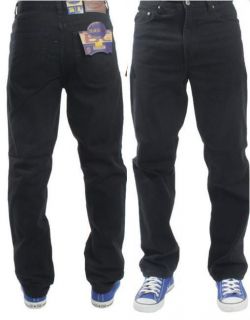 NEW MENS BLUE CIRCLE BLACK WORK JEANS. SIZES 28 60 REDUCED 