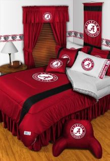 Alabama Crimson Tide Comforter Set Twin   Full  Queen SL NCAA Bedding 