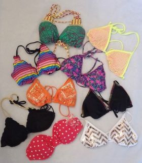 Xhilaration Triangle Bikini Tops Various Colors and Sizes Your Choice 