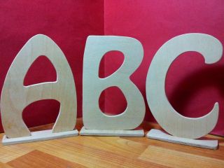 Free Standing Wooden Letters/Names/​Words Art Gifts Decorations