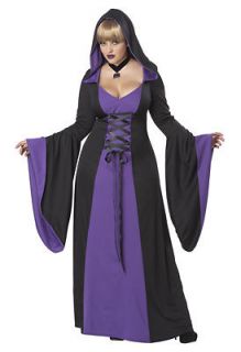 Deluxe Hooded Robe Plus Size Costume (Purple) Size3XL 18 20