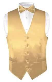mens gold vests