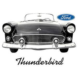Ford Thunderbird Tshirt T Bird Classic Car All Sizes Many Colors
