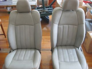 Chrysler 300 Power Leather Seats 2005 Light Gray Driver & Passenger 