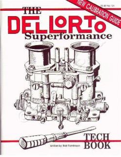 Dellorto Tech Book CB Performance DRLA VW Beetle Bus Van DellOrto p/n 