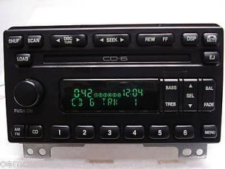 Ford Expedition Radio 6 Disc Changer CD Player Stereo OEM (Fits: Ford 