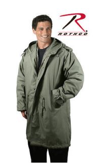 51 FISHTAIL PARKA OLIVE DRAB INSPIRED BY US ARMY 1951 ISSUE ROTHCO 