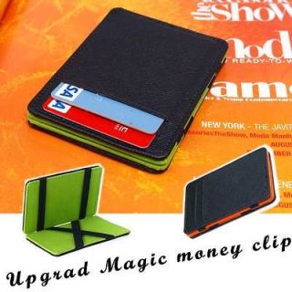 Mens MAGIC Money Clip Leather Wallet IPHONEMATE★ ★UpGrade★