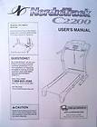   Treadmill Users Manual C2200 NTL109050 Treadmill Parts Belts Keys