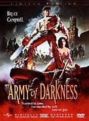Army of Darkness DVD, 1999, 2 Disc Set, Special Edition
