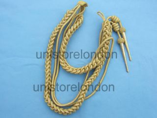 Aiguillette Gold mylar,Army,Air Force Navy R141