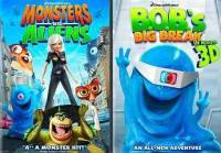   Big Break in Monster 3D DVD, 2009, 2 Disc Set, With 3D Glasses