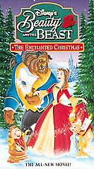 Beauty and the Beast An Enchanted Christmas VHS, 1997