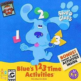 Blues 123 Time Activities PC, 2001