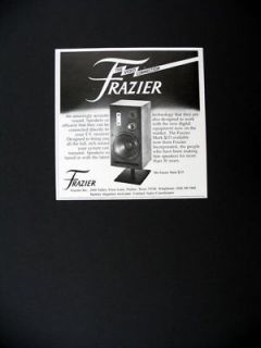 frazier speakers in Vintage Electronics