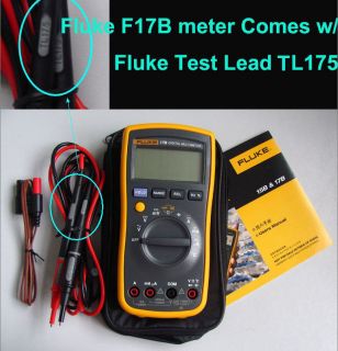 HIGH QUALITY  FLUKE F17B 17B Digital Multimeter Meter with 12 months 