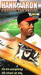Hank Aaron Biography  Chasing the Dream VHS BRAND NEW