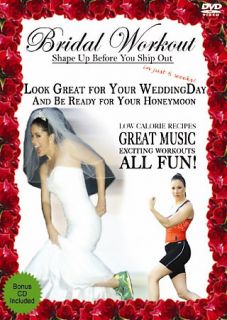 Bridal Workout DVD, 2006, 2 Disc Set, CD included