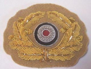 GERMAN Afrika Korps Officers cap Wreath Top Quality