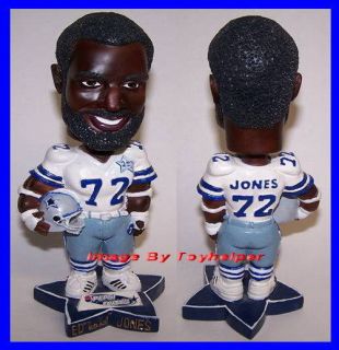 Dallas Cowboys Football Ed Too Tall Jones Bobble Head Promo Pepsi 