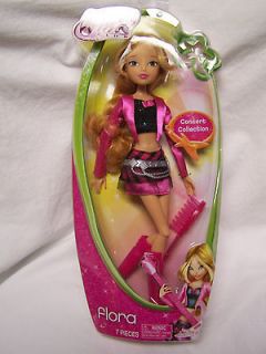 WINX CLUB CONCERT COLLECTION *~* Flora *~* 11 1/2 Doll NEW!