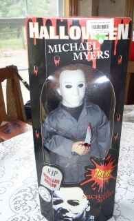 HALLOWEEN ~ MICHAEL MYERS RIP THRILLER LIMITED SERIES DOLL ~ WITH 