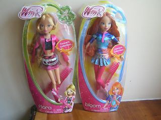 NEW in BOX Winx Club Concert Collection Bloom & Flora Dolls 