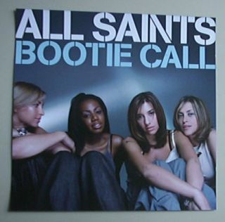 ALL SAINTS BOOTIE CALL CD SINGLE 3 TRACK UK