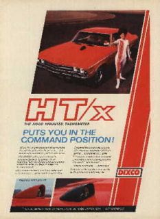 1969 CHEVROLET CHEVELLE SS396   DIXCO TACH   COOL AD!