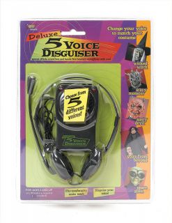   Spooky Voice Changer Hands free microphone and 10 voices Alien Witch