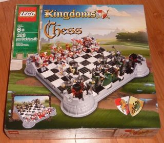 Lego Kingdoms Chess Set . Build it. Play it.